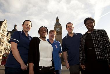 Whittington Health nurses visit the House of Lords